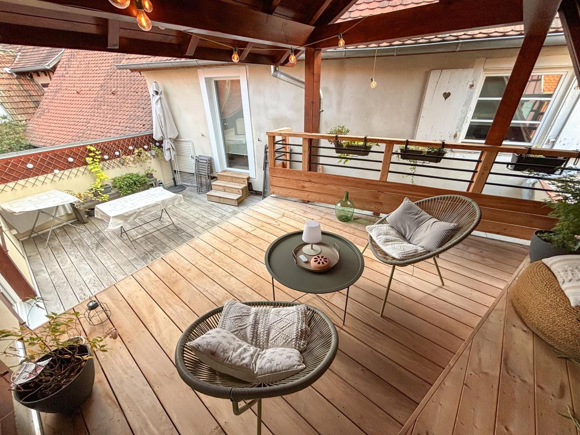 La Grange 1578 - Maison 4 Etoiles - Centre Ville - Commerce A Proximite Obernai Bagian luar foto